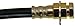 Dorman H381185 Front Driver Side Brake Hydraulic Hose Compatible with Select Ford Models