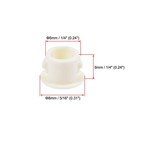 2 uxcell+Plastic+4+inch+Locking+Fastener