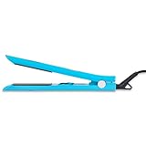 Brilliance New York - Digital 1-Inch Diamond & Titanium PRO Flat Iron with Far Infra Red Technology for Constant, Even Heat Distribution, Turquoise