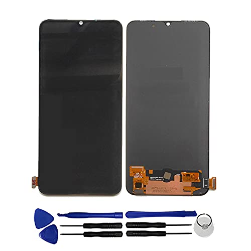 OYOG Replacement for Oppo F17 CPH2095 (No fingerprint sensor) Touch Screen Digitizer Assembly LCD Display (No Bezel Frame) Black