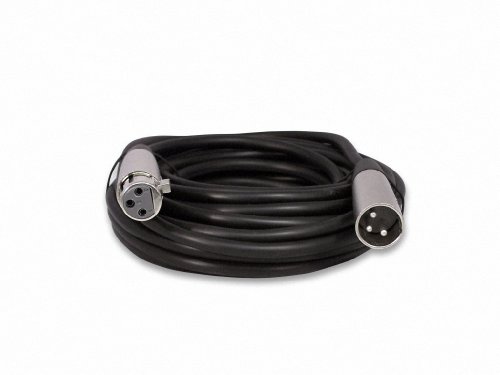 25 Foot XLR 3 Pin Male / Female Microphone Cable