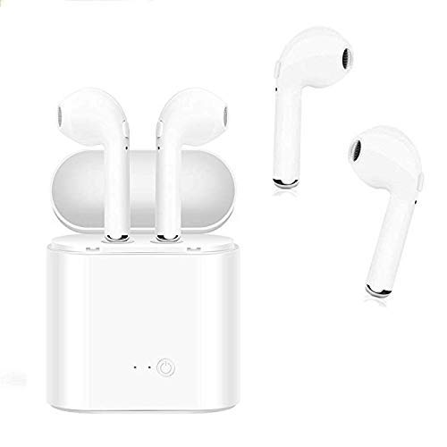 Wireless Earbuds, Mini Stereo Sports Wireless Headphones with Mic Headsets Wireless in-Ear Earbuds,Cordless Sport Headsets Compatible with Smartphones with Bluetooth
