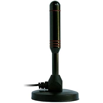 Digital HDTV Antenna - Includes Magnetic Base & Coaxial Cable - 50 Mile Range - Indoor or Outdoor