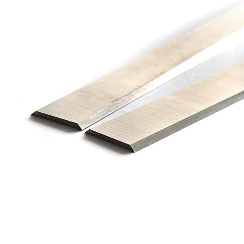 Planer Blades JESTUOUS 12-1/2 Inch for Delta 22-540,22-547 Reversible HSS Replacement Knives 12-1/2 x 3/4 x 1/16,2pcs