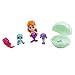 Splashlings Mermaid 6 Pack Playset - One Mermaid, Four, and One Treasure Shell (Wave 1)