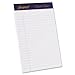 Ampad Gold Fibre Pad, White, 5 x 8, Jr. Legal Rule, 50-Sheets, 4-Pack