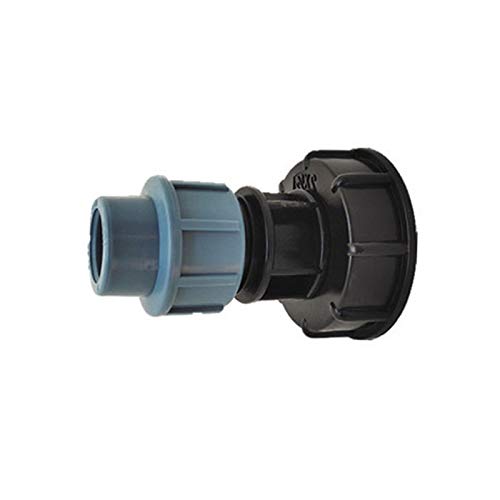 SUPERTOOL IBC Tank Adapter S60X6 Water Tank Hose Adapter Connector Fitting Fit for IBC Water Tank -20MM OUTLET STRAIGHT