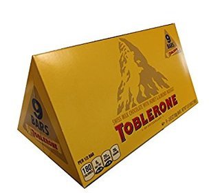 Toblerone swiss milk chocolate with honey and almond no…
