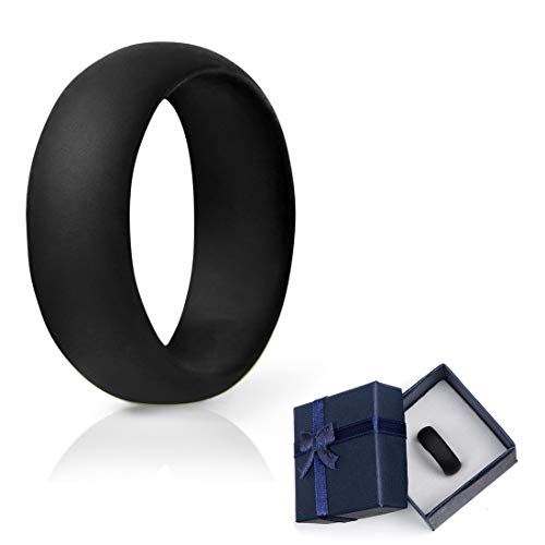 Buy Silicone Wedding Rings for Men, 6 Pack & Single Silicone Rubber