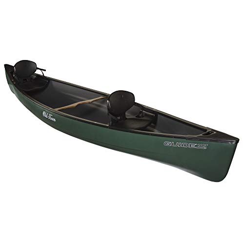 Old Town Canoes & Kayaks Guide 147 Recreational Canoe, Green, 14 Feet 7