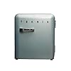 Teknix-T46RS-Table-Top-Silver-Retro-Fridge Teknix T46RS Table Top Silver Retro Fridge