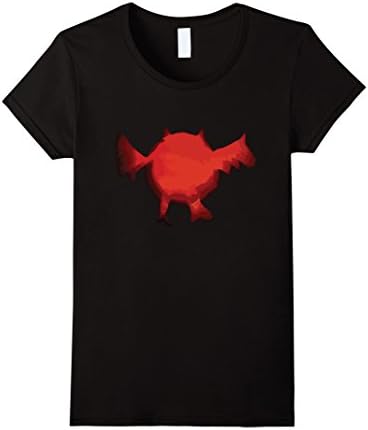 Womens Funny Pumpkin Faces Jack-O-Lantern Fat Bat T Shirt Small Black