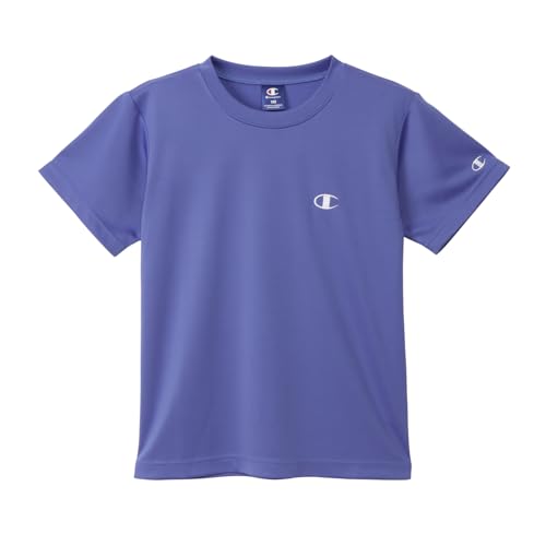 半袖Tシャツ キッズ 丸首 速乾 UVカット ワンポイントロゴ刺繍 ショートスリーブTシャツ ベーシックスポーツ CK-BS307-230-140