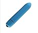 MADD Multi Speed Mini Electric Massager Waterproof 10 Frequency Portable Bullet Vibrator/Vibe Adult Toy, Kit Includes Storage Bag (Blue)