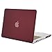 MOSISO Plastic Hard Case Only Compatible Old MacBook Pro 13 Inch, Deep Red