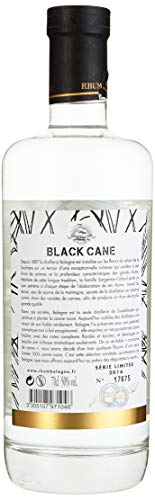 Bologne Rhum - Black Cane - Weißer landwirtschaftlicher Rum aus Guadeloupe 100% Schwarzes Rohr 50% (1 x 0.7L) – Bild 4