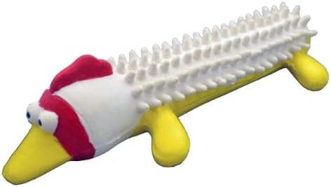 Amazing Pet ProductsShaggy Latex Rooster Squeek Toy, 6-Inch