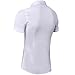 Bamboo Fiber Mens Short Sleeve Dress Shirts Slim Fit Solid Casual Button Down Shirts for Men