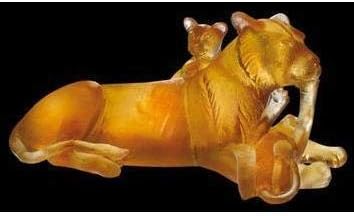 Daum Crystal Maternity Lion 03496