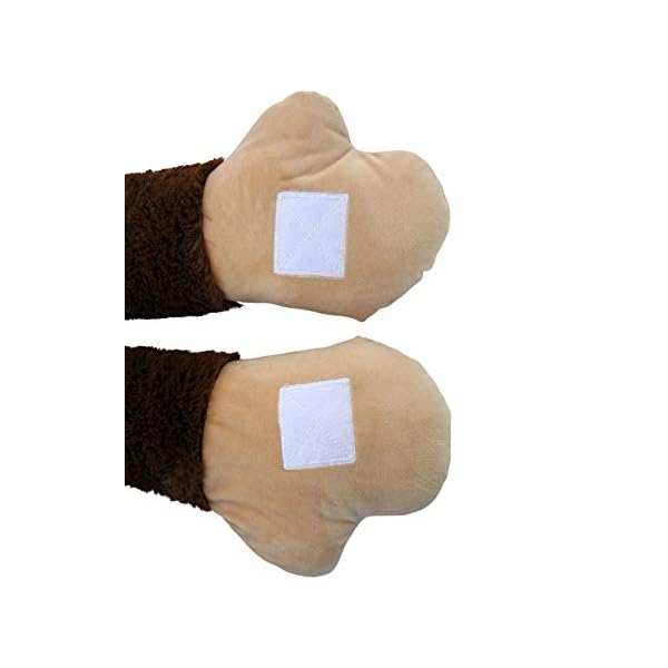 Wagner 9069 - Riesen XXL AFFE 185 cm groß - Plüschbär Kuschelbär Teddy Bär 1,85 m Plüschaffe Schimpanse Teddybär – Bild 7