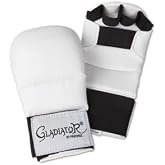 PROFORCE Gladiator Karate Sparring Gloves - White - Small