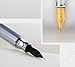 Mini Fountain Pen, Iridium Fine Nib Short Pocket Pen, 3 Section Alloy Travel Pen for business signature and handwritting