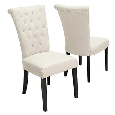 Christopher Knight Home Venetian Dining Chairs, 2-Pcs Set, Light Beige 31hmb3PL jL
