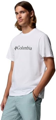 Herren Basic Logo Tee Kurzarm T-Shirt