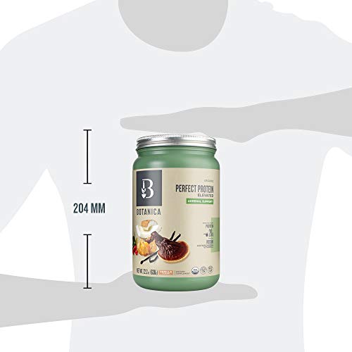 Botanica Protein Powder Vanilla for Adrenal Support 630g 14 Servings