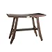 24" Satori Teak Shower Bench- Eastern Style- Extended Length- Shower, Shaving, Display- Foot Leveling Pads primary
