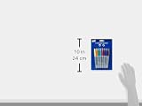 Just Stationery Pack Of 8 Coloured Permanent Markers view 5