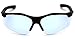 Pyramex Fortress Safety Eyewear, Infinity Blue Lens With Black Frame