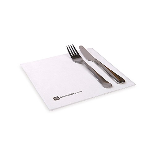 luxenap - servilletas decorativas de 15,75 pulgadas, 25 servilletas de tela suave como servilletas de cena, absorbentes, tacto de lino, servilletas desechables de papel blanco puro para invitados, para bodas y fiestas, plegadas previamente