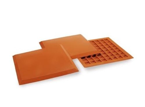 Athletic Specialties Deluxe Throw Down Bases, Set of 3 (Orange)