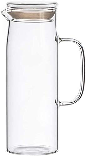 Amazon Co Jp 耐熱ガラスポット ティーポット 麦茶ポット ガラスポット 耐熱 麦茶 冷蔵庫 直火 水出し 茶ポット 冷水筒 麦茶ポット ガラスピッチャー 把手付き 蓋付き おしゃれ 客に会う 家族会社用 ガラス製ふた 1500ml 2 ホーム キッチン