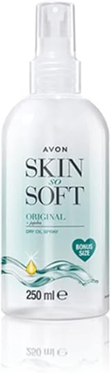 Avon Skin So Soft Dry Oil Spray Jojoba Vitamin E Moisture 100ml 150ml 250ml view 3