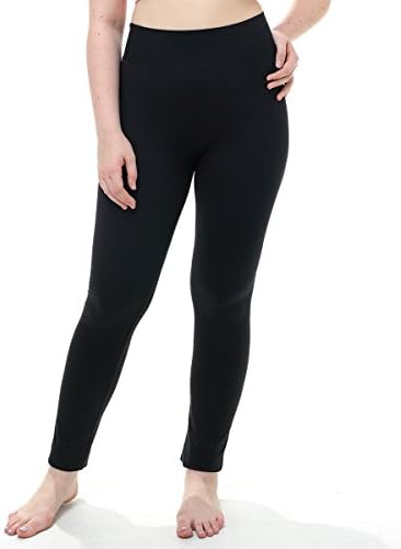 Youngpal High Waist Black Yoga Pants leggings with Inner Pocket Non See-through Sport Pants Workout leggings by