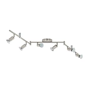 EGLO Buzz-LED Spotlamp, staal, 3 watt, nikkel mat