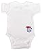 Mumsy Goose Baby Boys' Bodysuit Cowboy 6M White