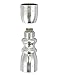 Tanice 3 in 1 Snooker Pool Cue Tip Tool Billiard Cue Accessories Shaper/Scuffer/Aerator (Silver)