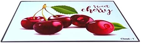 Cloud 7 Printed 3D 16" x 11" Inches Sweet Cherry Table Mat Place mat Dining Table Mat Set of 4- Table mat for Table top Tableware