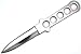 Snake Eye Tactical Dive Knife ll, All Stainless with Line Cutter, Razor Edge and Leg Strap Sheath (Double Edge)