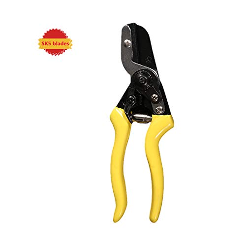 HONGJUN Gardening Shears & Scissors Pruners, Shock Absorbing Shears