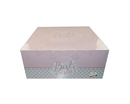 3 x Tortenbox Classic Pro - 35 x 35 x 15/23 cm höhenverstellbar (Tortenkarton)