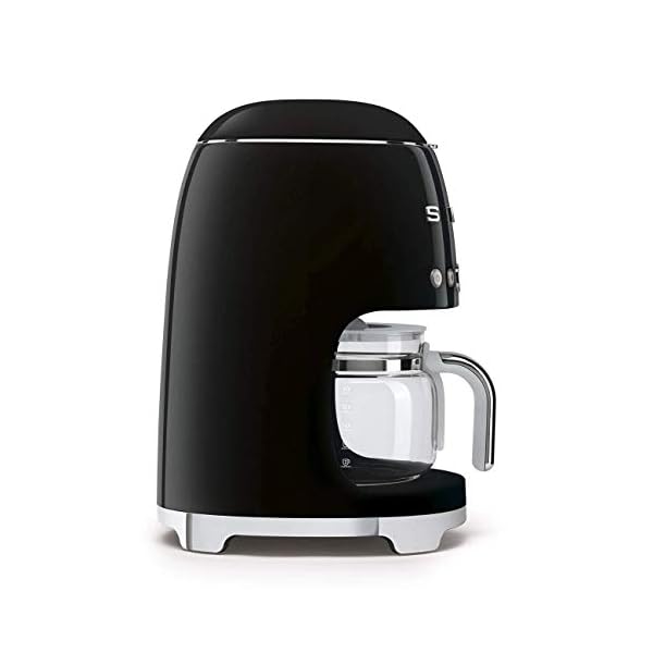 Cafetera de filtro italiana Smeg DCF02BLEU 220v. NEGRO - Imagen 5