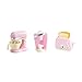 PlayGo Pretend Play Gourmet Kitchen Appliance Set - Single Serve Coffee Maker, Mixer & Toaster, 3 Piece (Pink)