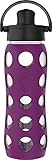 Lifefactory 22-Ounce Glass Water Bottle with Active