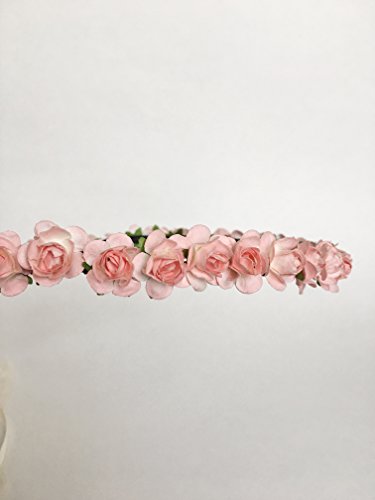 Flower girl custom color flower crown boho fashion childrens head…
