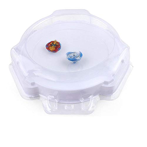 Fashionwu Exciting White Battle Disk for Spinning Top Accessories