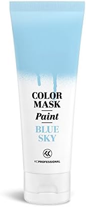 Color Mask Paint Semi-Permanent Blue Hair Color Cream - Color Mask Paint (Blue Sky)